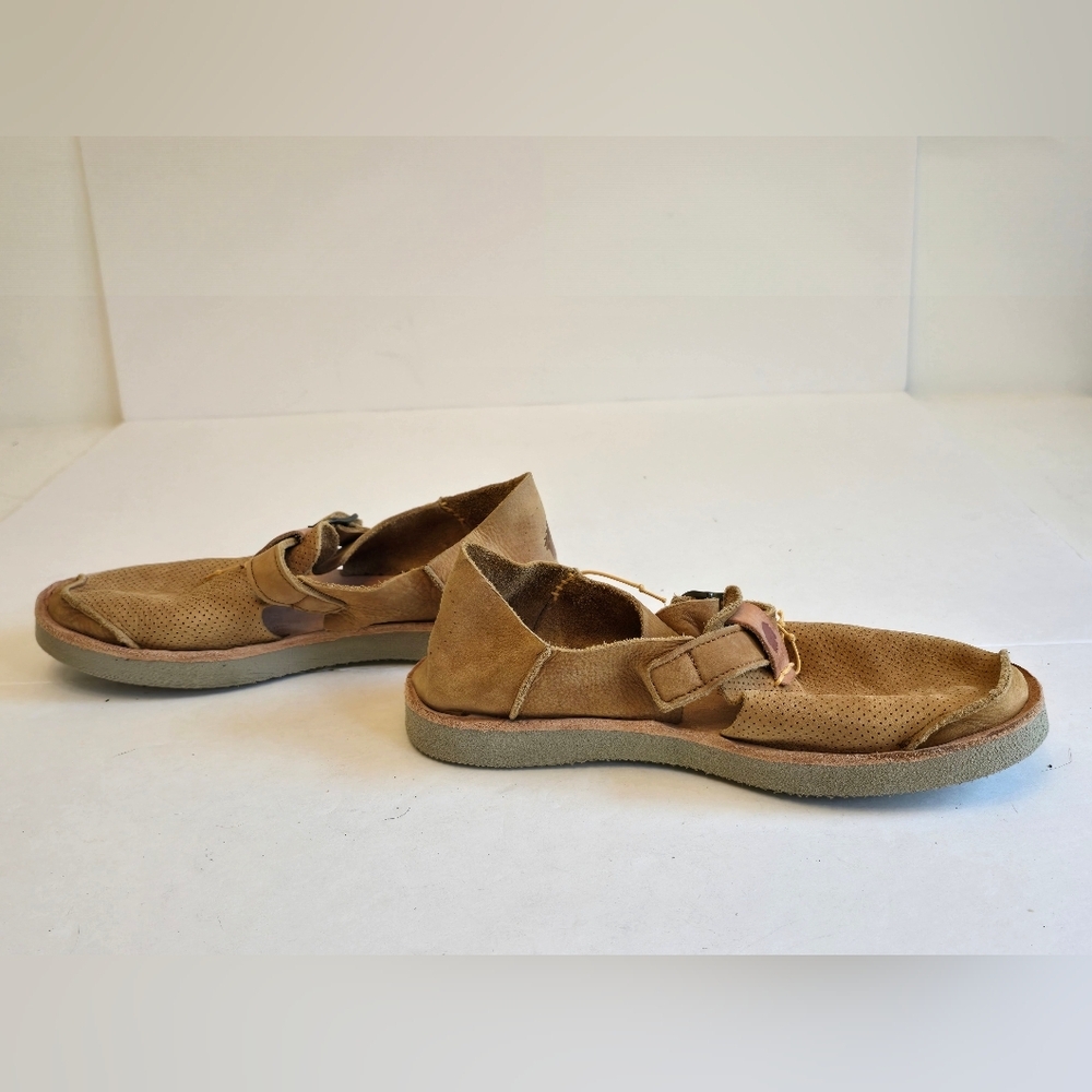 Satorisan Unisex Microperforated Benirras Loden Tan Sandals Size 8.5 - Picture 9 of 14